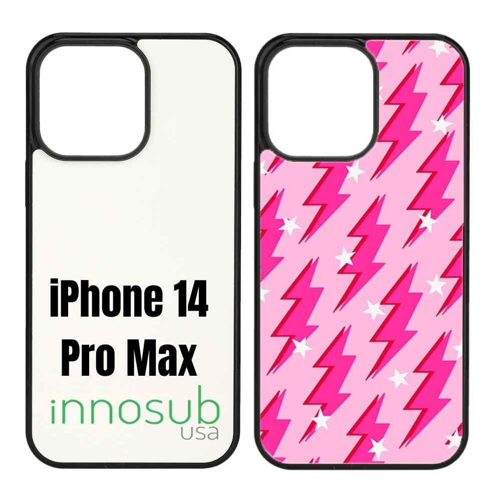 Sublimation Phone Rubber Cases for iPhone 17|16|15|14|13|12|11|Air|Plus|Pro|ProMax - Aluminum Insert