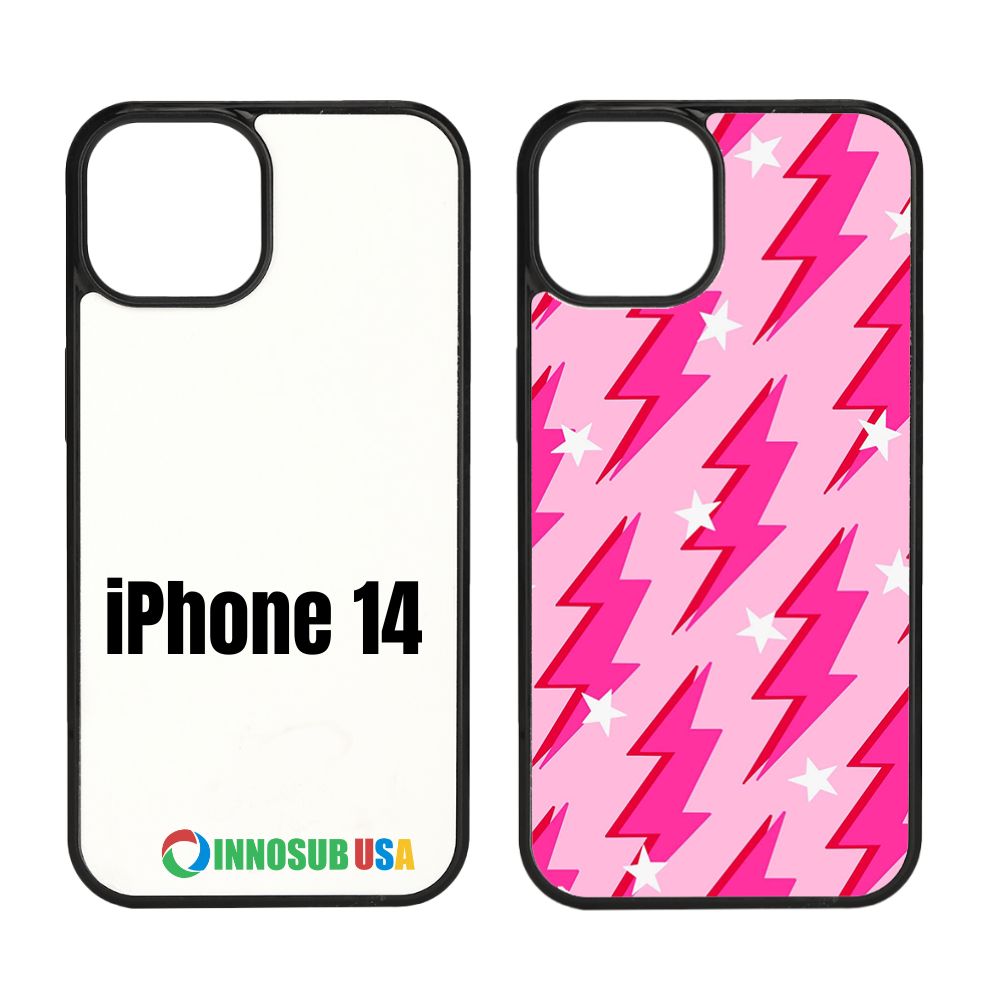Sublimation Phone Rubber Cases for iPhone 16/15/14/13/12/11 | Aluminum Insert
