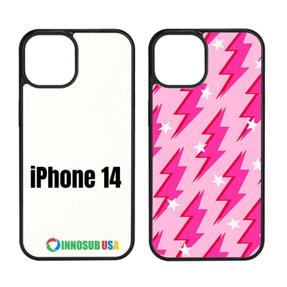 Sublimation Phone Rubber Cases for iPhone 16/15/14/13/12/11 | Aluminum Insert
