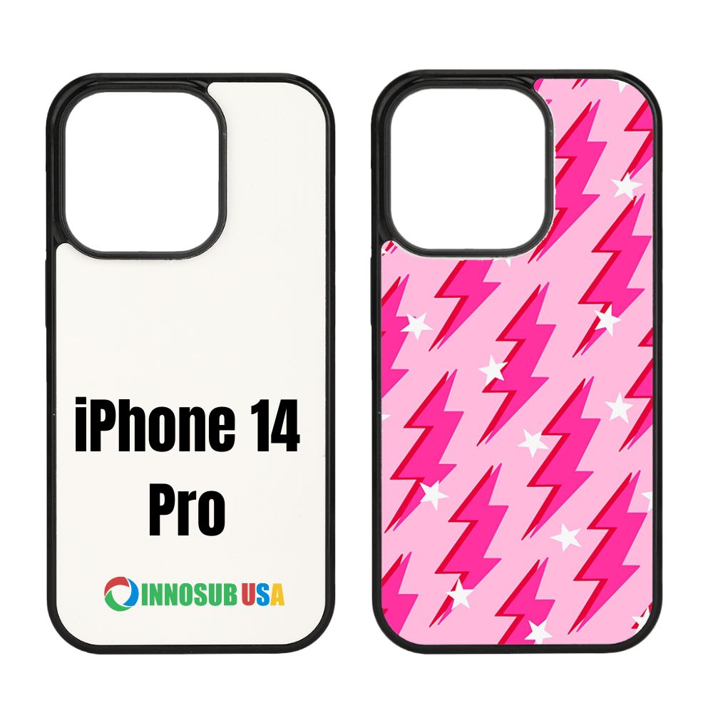 Sublimation Phone Rubber Cases for iPhone 16/15/14/13/12/11 | Aluminum Insert