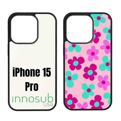 Sublimation Phone Rubber Cases for iPhone 17|16|15|14|13|12|11|Air|Plus|Pro|ProMax - Aluminum Insert