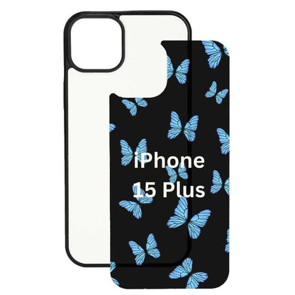 Sublimation Blanks Phone Cases for iPhone 16|15|14|13|12|Plus|Pro|ProMax - Tempered Glass Insert
