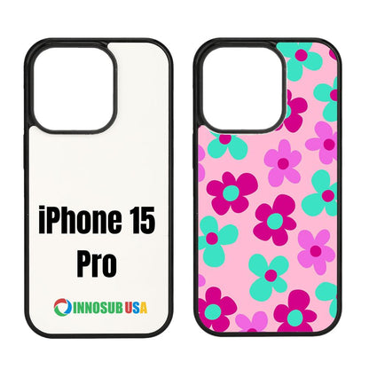 Sublimation Phone Rubber Cases for iPhone 16/15/14/13/12/11 | Aluminum Insert