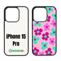 Sublimation Phone Rubber Cases for iPhone 16/15/14/13/12/11 | Aluminum Insert