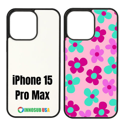 Sublimation Phone Rubber Cases for iPhone 16/15/14/13/12/11 | Aluminum Insert