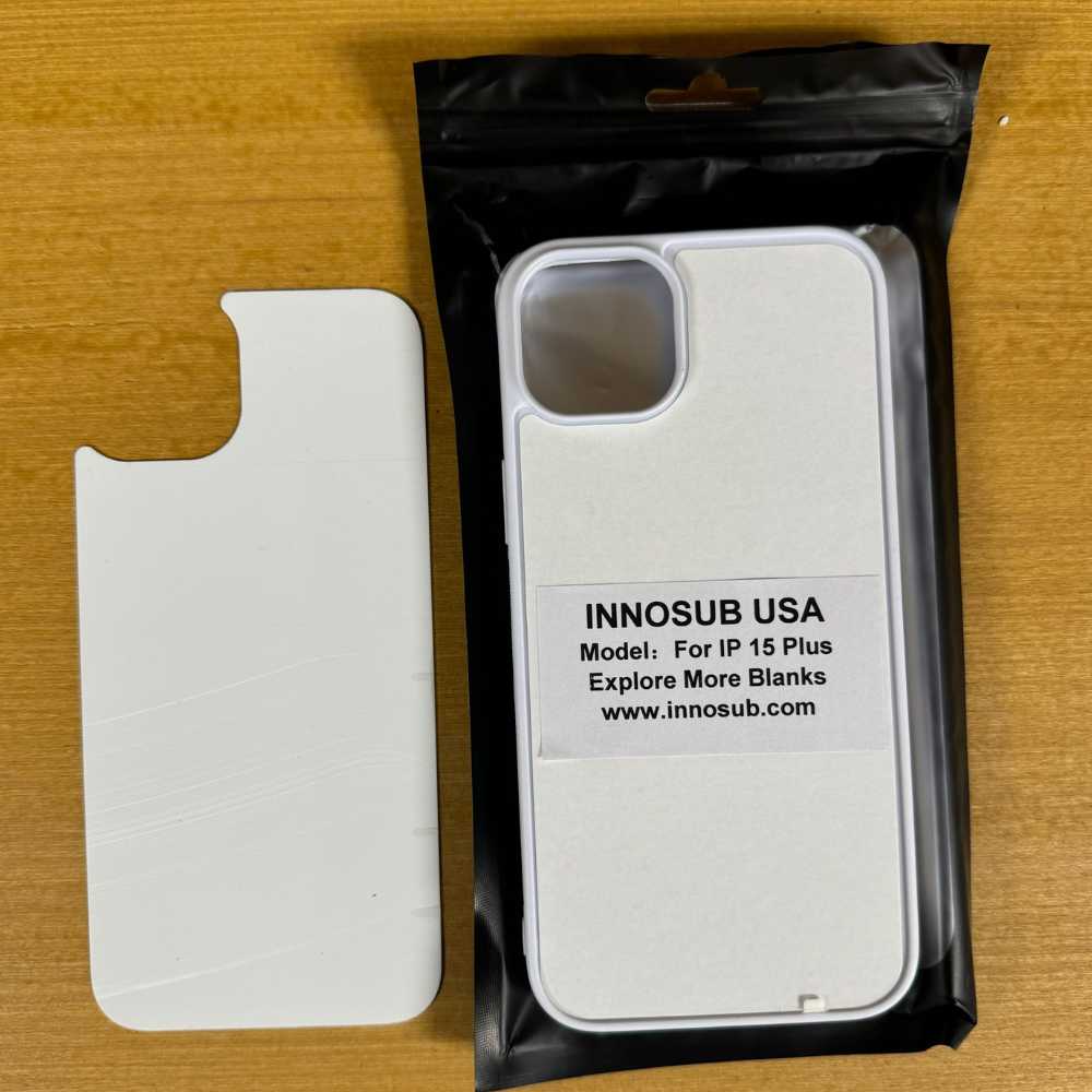 Sublimation Phone Rubber Cases for iPhone 16/15/14/13/12/11 | Aluminum Insert