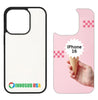 Sublimation Phone Cases for iPhone 16/15/14/13/12/11 | Rubber | Aluminum | Glass | Flip Wallet