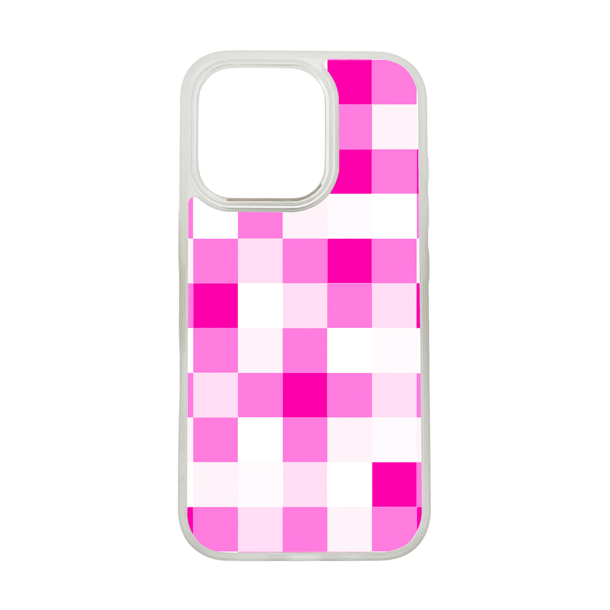 Sublimation Blanks 2D Magnetic Clear Rubber Cases for iPhone 12|13|14|15|16|17|Air|Plus|Pro|Pro Max