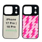 Sublimation Blanks 2D Magnetic Black Rubber Cases for iPhone 18|17|16|15|14|13|12|Air|Plus|Pro|Pro Max