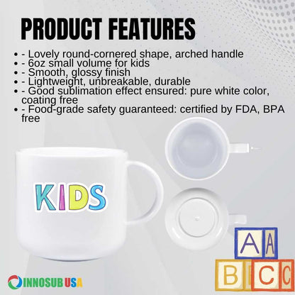 350ml Kid Sublimation MUG innosub usa Art supply