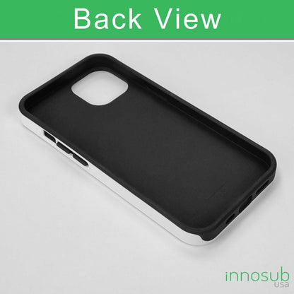 Sublimation Blanks 3D Magnetic Phone Cases for iPhone 12|13|14|15|16|17: 2-in-1 Tough Case