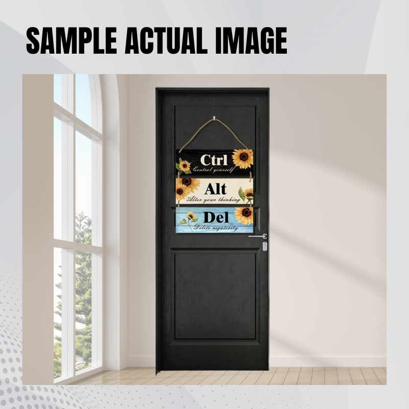 3 Pcs Sublimation blank Wall Hanging Sign with Hemp Rope, Door Hanger Blanks bulk order