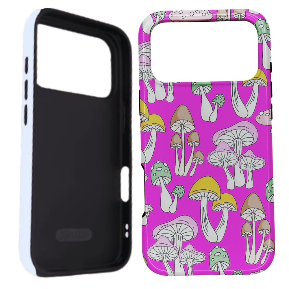 Sublimation Blanks 3D Magnetic Phone Cases for iPhone 17|16|15|14|13|12: 2-in-1 Tough Case
