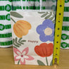 Floral Gift Bag - Size:15*8*21cm [K5] Paper Gift Bags, Kraft Paper Party Favor Bags Bulk