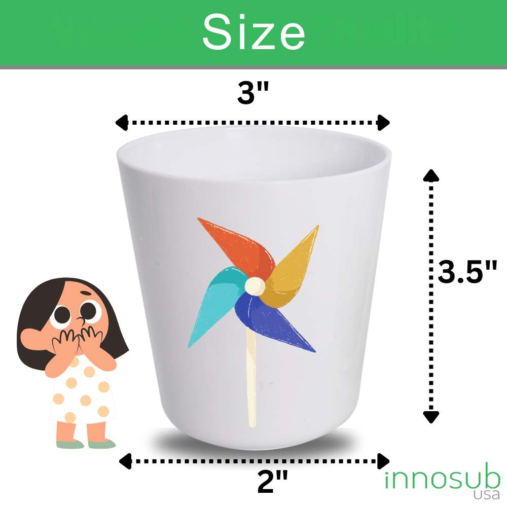 Sublimation Blanks flatware set Polymer Kid's Knife Spoon Fork Plate Cup Bowl
