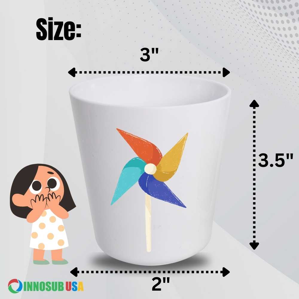 Sublimation Kid's 8oz Cup Innosub USA Diy 3D Printing los Angeles B2B 