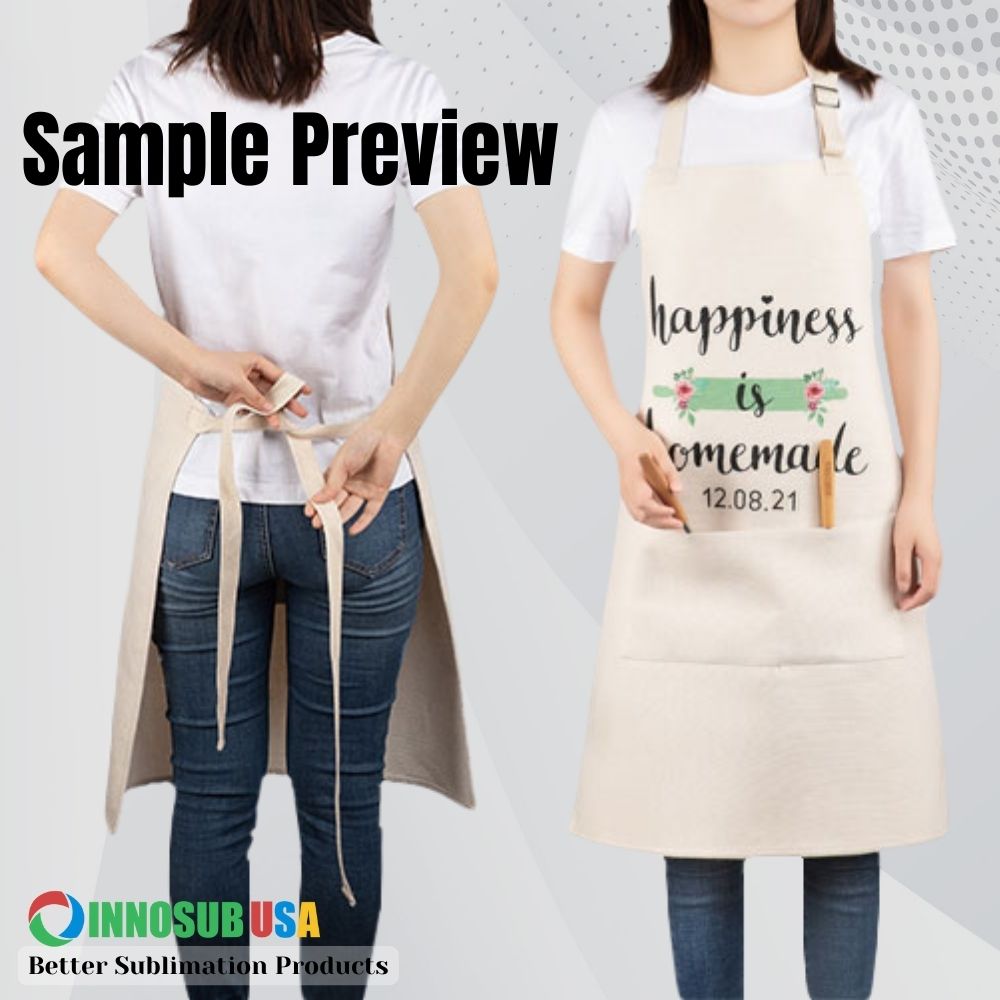 Sublimation blank kids apron