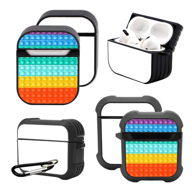 Sublimation Plastic Case Compatible with AirPods and AirPods Pro