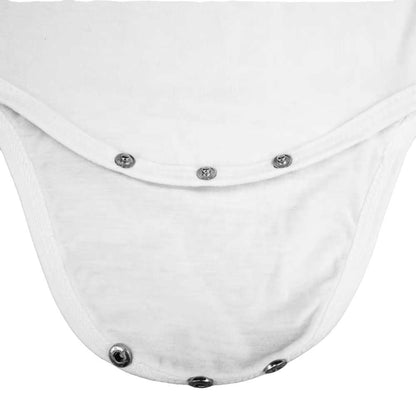 Sublimation Blank Baby Long Sleeved Onesie Polyester White 100% polyester by INNOSUB USA