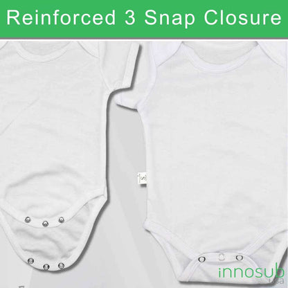 Sublimation Blank Baby Onesie Polyester White 100% polyester by INNOSUB USA