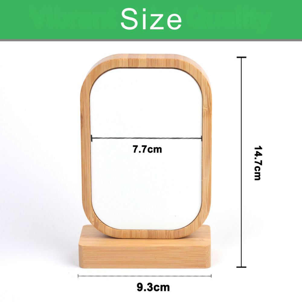 Bamboo Photo Frame with magnetic base