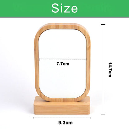 Bamboo Photo Frame with magnetic base