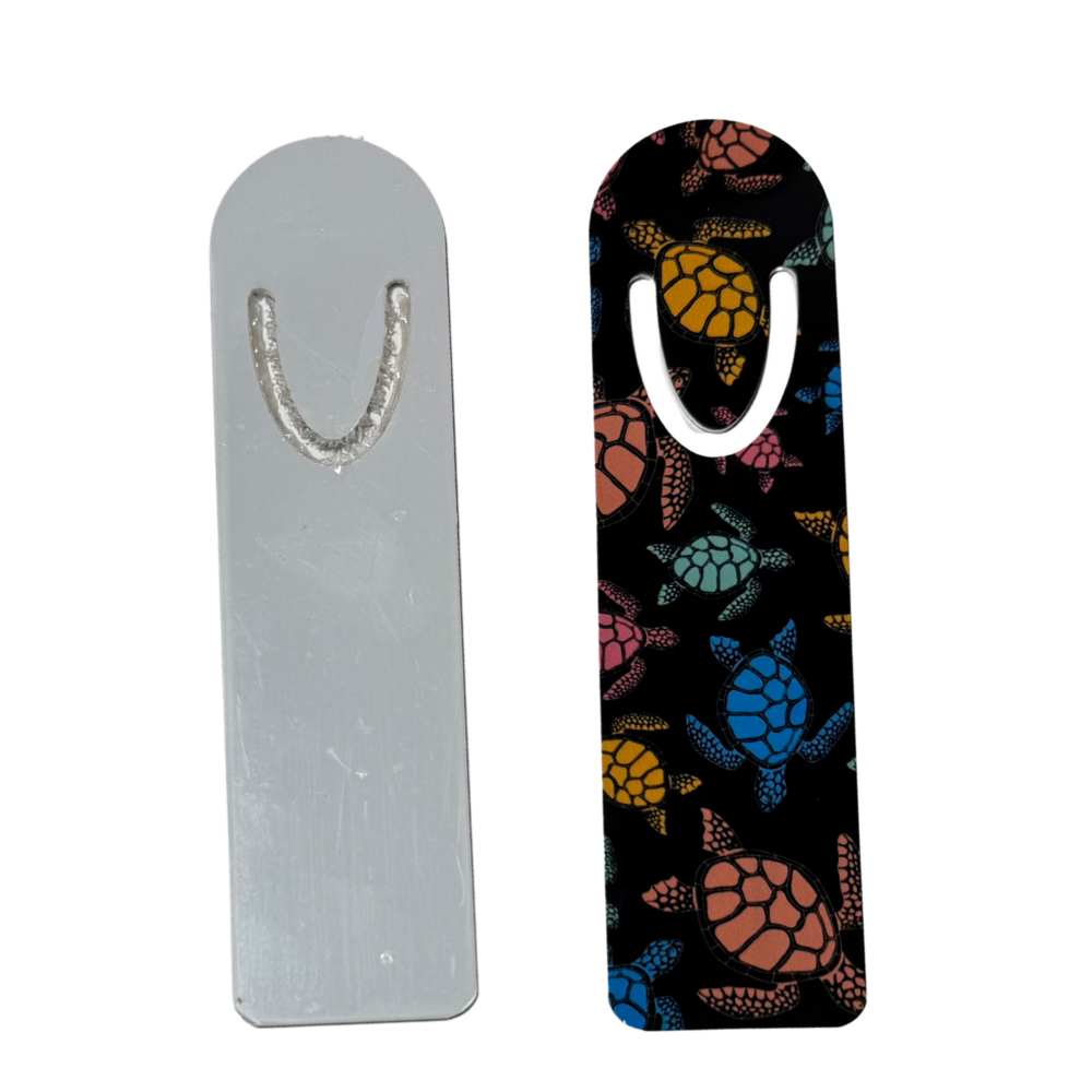 Sublimation Blanks Aluminum Bookmark 5" Two Sided