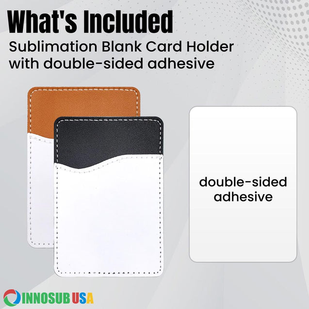 Sublimation Blank Card Caddy Holder by innosub usa