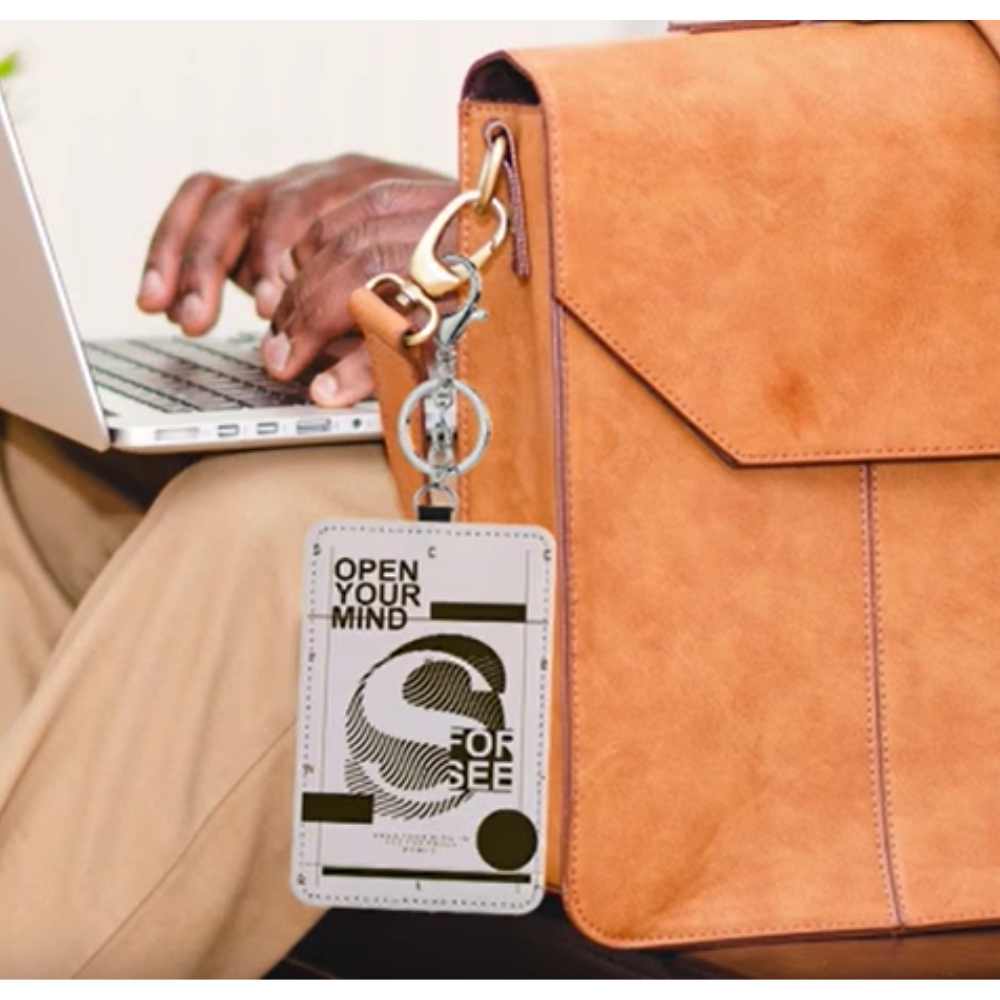 Sublimation Blanks Card holder keychain & Bag Tag