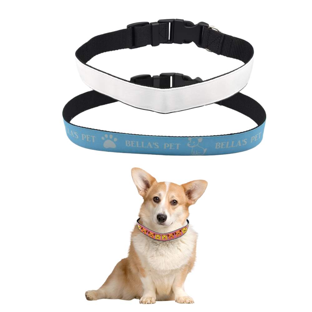 Sublimation Blank Pet Dog Collar by INNOSUB USA