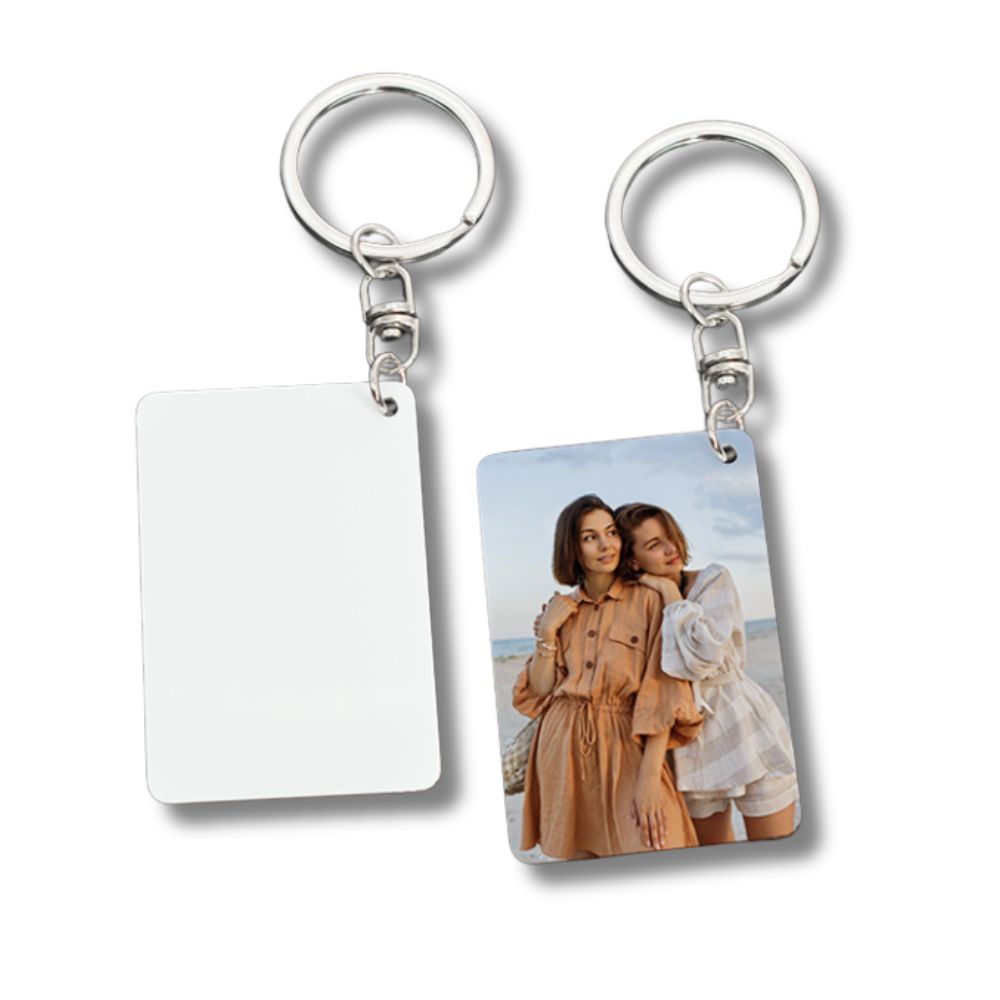 Double-sided Aluminum Keychain