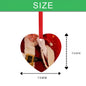 Double-sided Aluminum Ornament - Heart