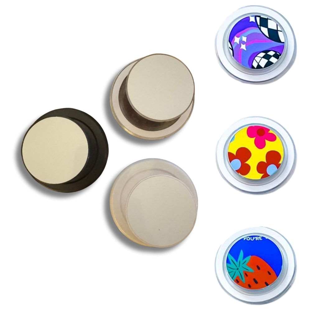 Sublimation Blanks Expanding Phone Grip With Magnet