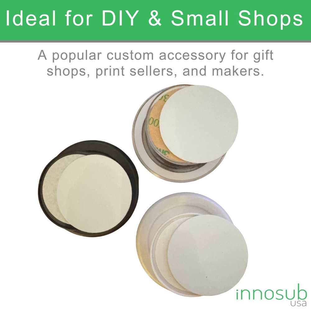 Sublimation Blanks Expanding Phone Grip With Magnet