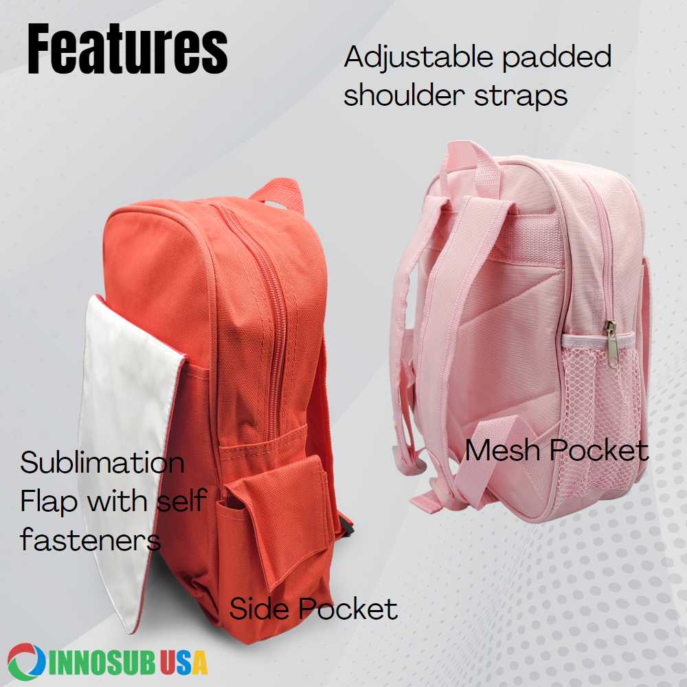 Sublimation Kids Backpack