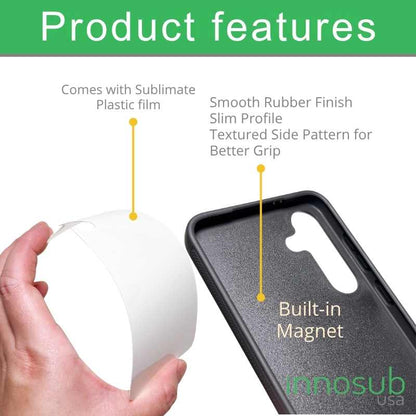Sublimation Blanks Samsung Galaxy Phone Cases for S25 S24 S23 S22 S21 S20 FE | Ultra | Plus | Rubber