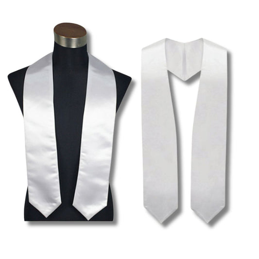 Sublimation Blank Graduation Stole for Unisex Kids Sash 35"