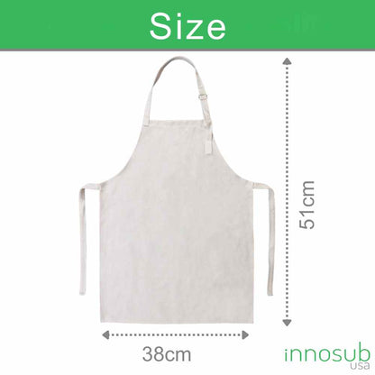 Little Chef's Canvas: Sublimation Blank Kid's Apron