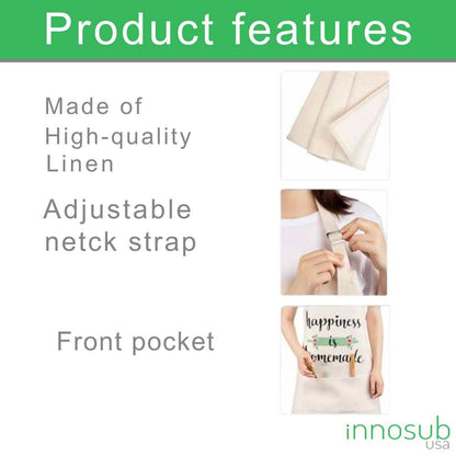 Sublimation Blanks Apron for Kids Linen | Kids Apron | Custom Cooking Apron |  INNOSUB USA
