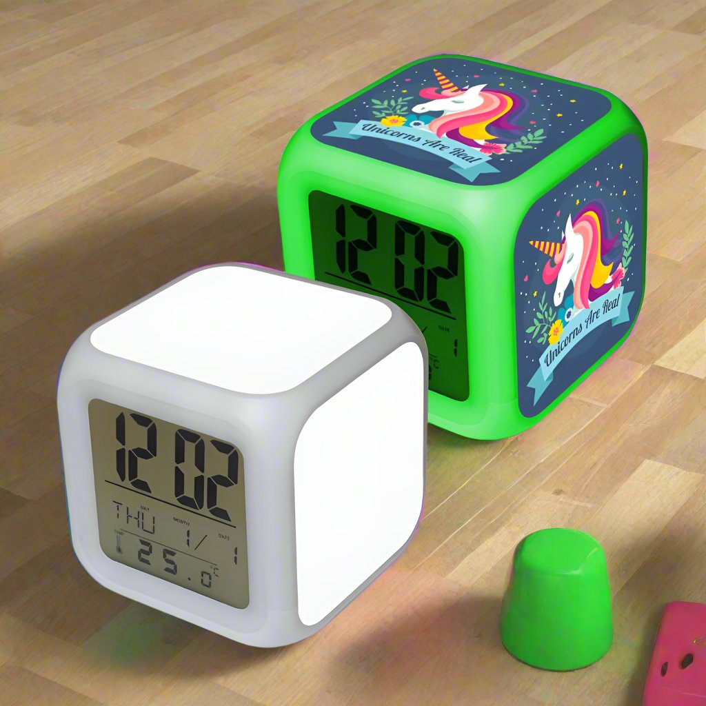 Sublimation blank led clock