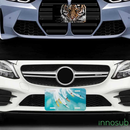 Sublimation License Plate Blank - White Gloss 12"x6" by INNOSUB USA