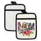 Safe & Stylish: Sublimation Blank Linen/Rubber Pot Holders