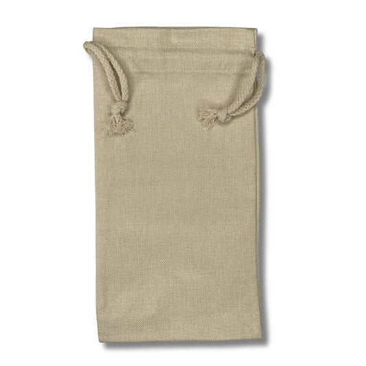 Sublimation Blank Linen Wine Bag | Bottle Sleeve | INNOSUB USA