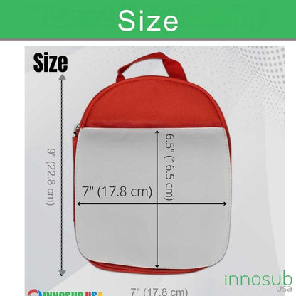 Sublimation Blanks Lunch Bag | Kids Lunch Box |DIY Sublimation Printing