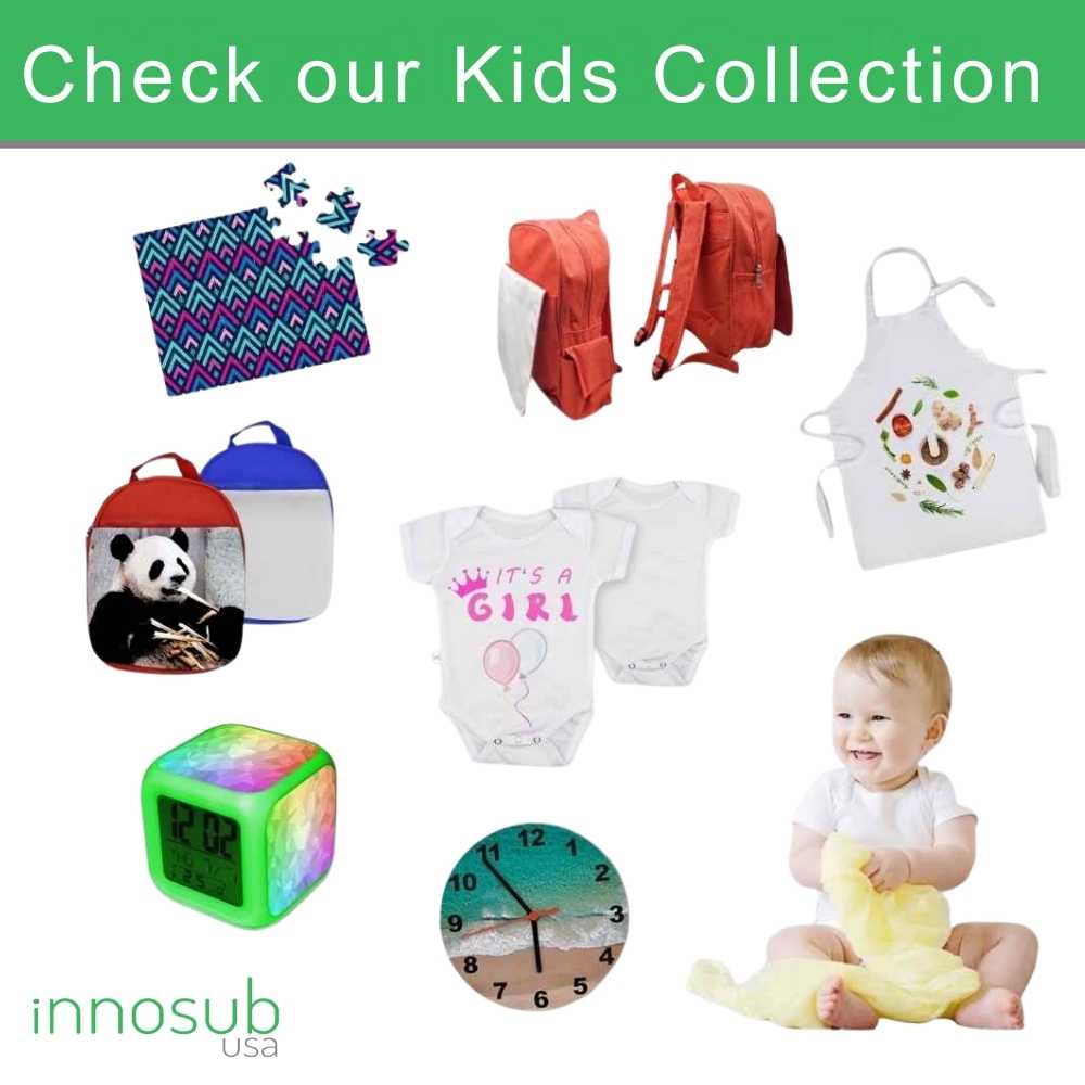 Sublimation Blanks Lunch Bag | Kids Lunch Box |DIY Sublimation Printing