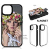 Sublimation Blanks 2D Magnetic Rubber Cases for iPhone 15 | 15 Plus | 15 Pro | 15 Pro Max