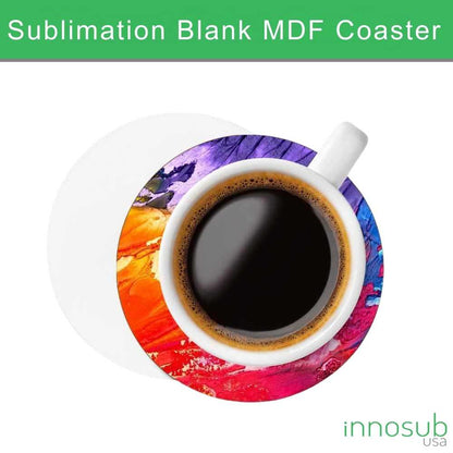 Sublimation MDF Coaster Blanks | Heat Press | Diy by INNOSUB USA