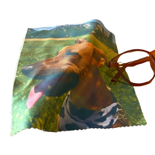 Sublimation Blank Microfiber Lens Cloth – Personalized Eyeglass Cleaner