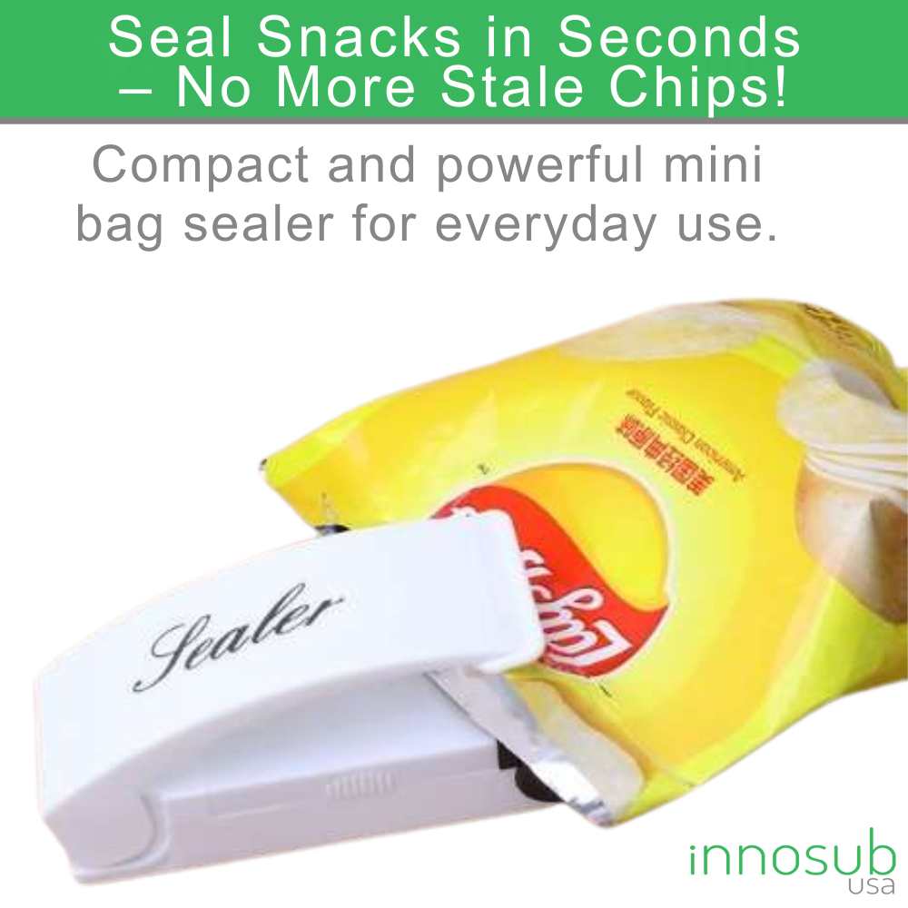 Mini Bag Clips Food Heat Sealing Machine Plastic Portable Packing Bag Sealer