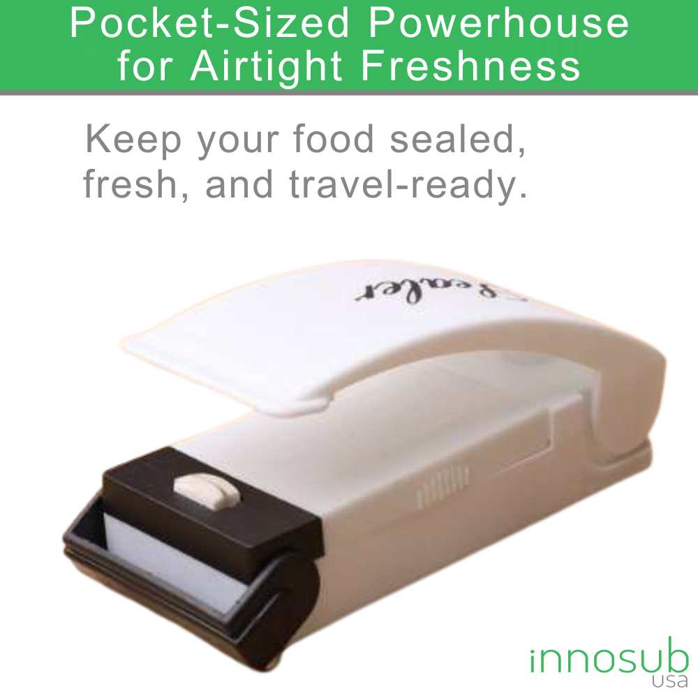 Mini Bag Clips Food Heat Sealing Machine Plastic Portable Packing Bag Sealer